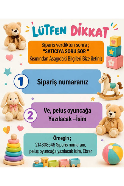Kişiye Özel Hediye Pembe Çilek Tavşan