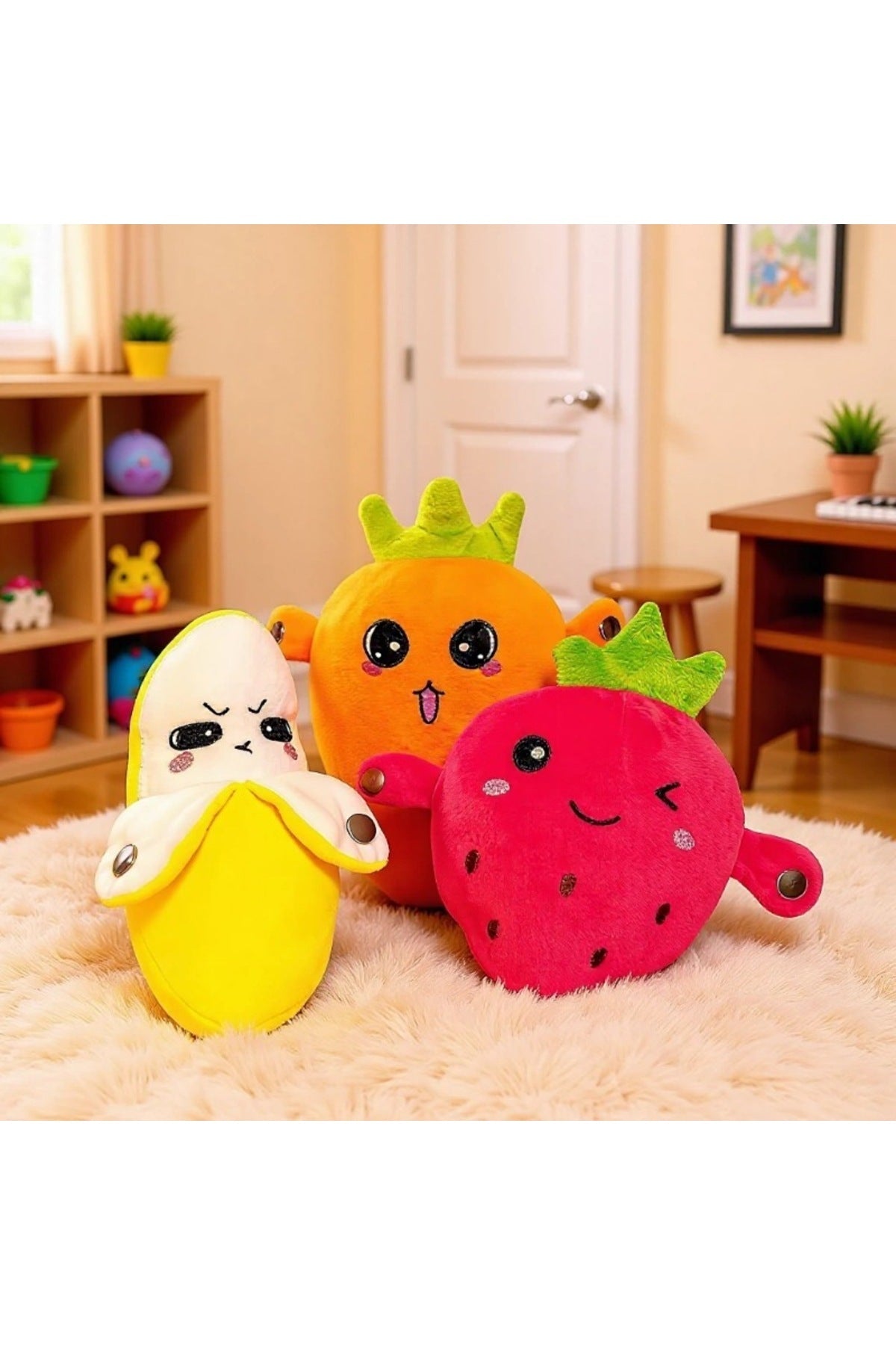 Dokunmatik Müzikli Muz Peluş Oyuncak